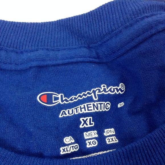 Champion Authentic Men's Tshirt Crew Neck Size XL - Picture 2 of 3
